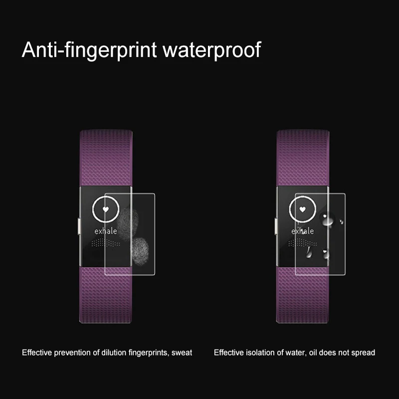 Защитная пленка HD для защиты от царапин Fitbit Charge 2 Charge2 защита экрана из