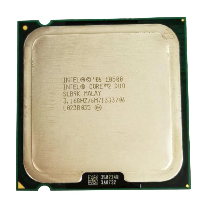 Двухъядерный процессор INTEL CORE 2 E8500 LAG 775 SOCKET 3 16 GHz /65W /6M /FSB 1333|core processor|dual core processorcpu dual