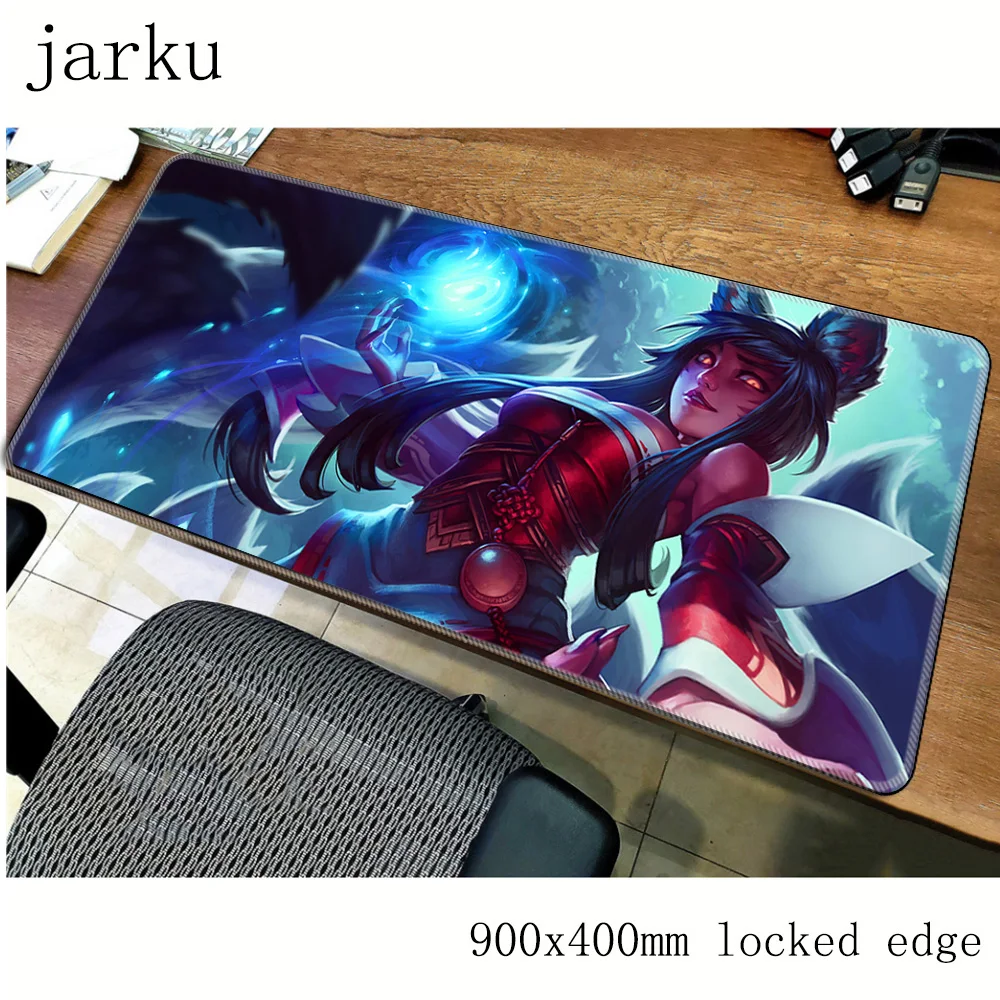 Коврик для мыши Ahri 900x400x3 мм игровой коврик аксессуары ноутбука и ПК эргономичный |