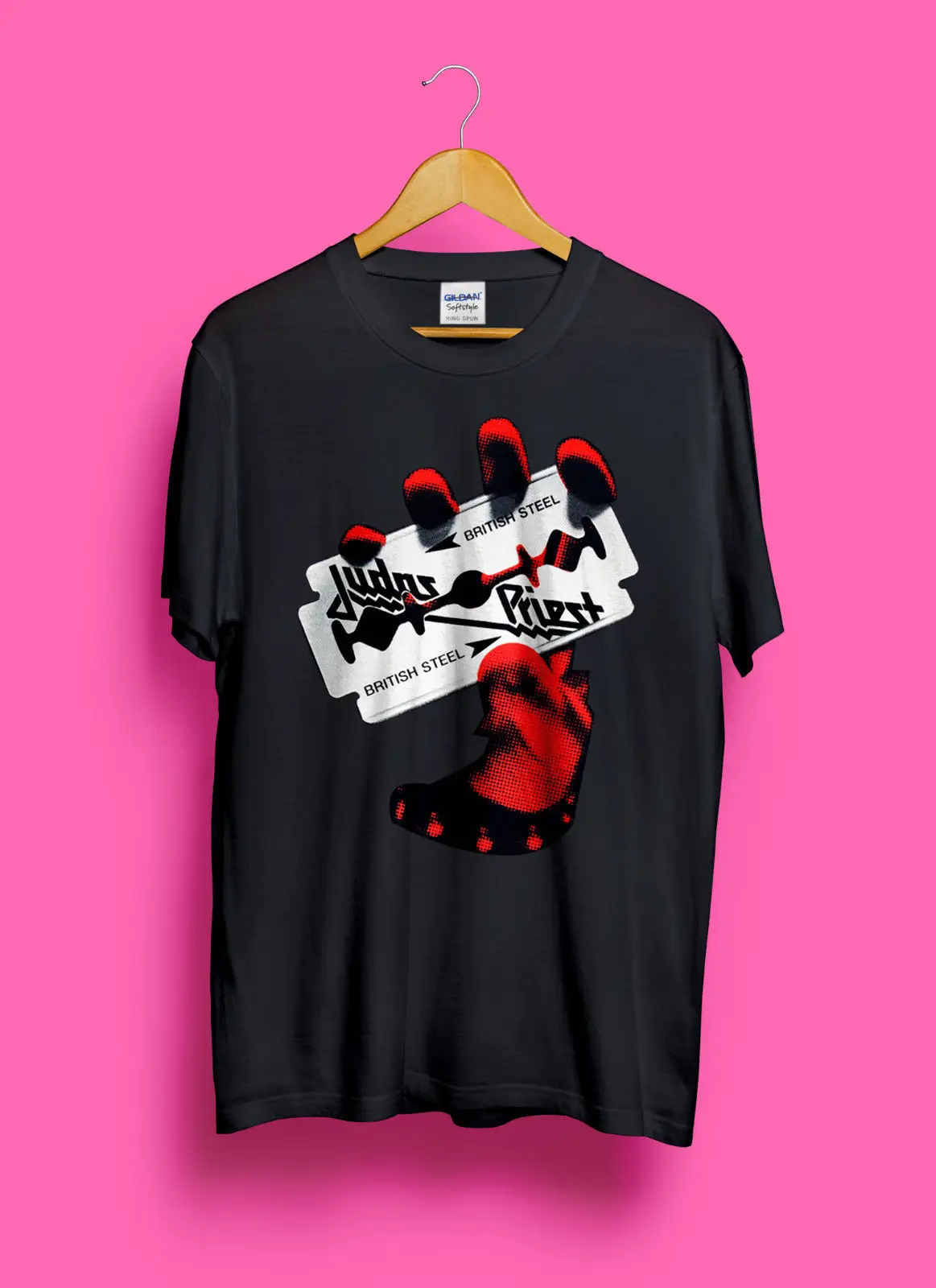 

JUDAS PRIEST BRITISH STEEL 30TH ANNIVERSARY 2009 TOUR T-SHIRT Reprint T Shirt Gift More Size and Colors Top Tee