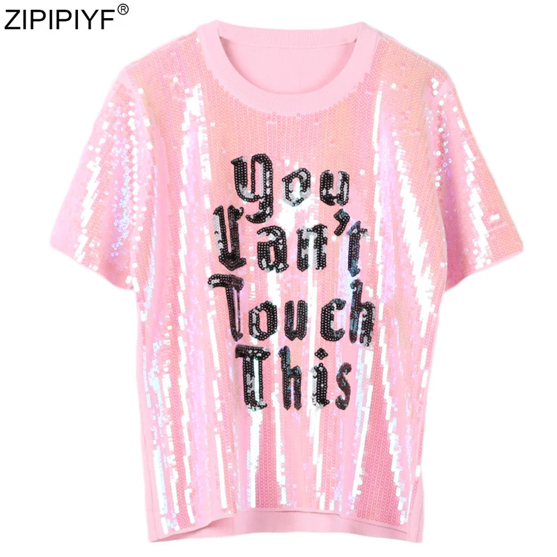 Новое поступление Модная трикотажная рубашка женские топы короткий рукав