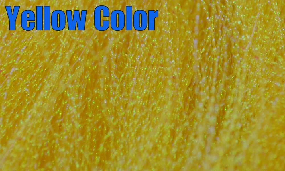 MNFT 5Pcs Flashabou Holographic Tinsel Fly Fishing Tying Crystal Flash String Jig Hook Lure Making Fishing Material Pink Red Etc