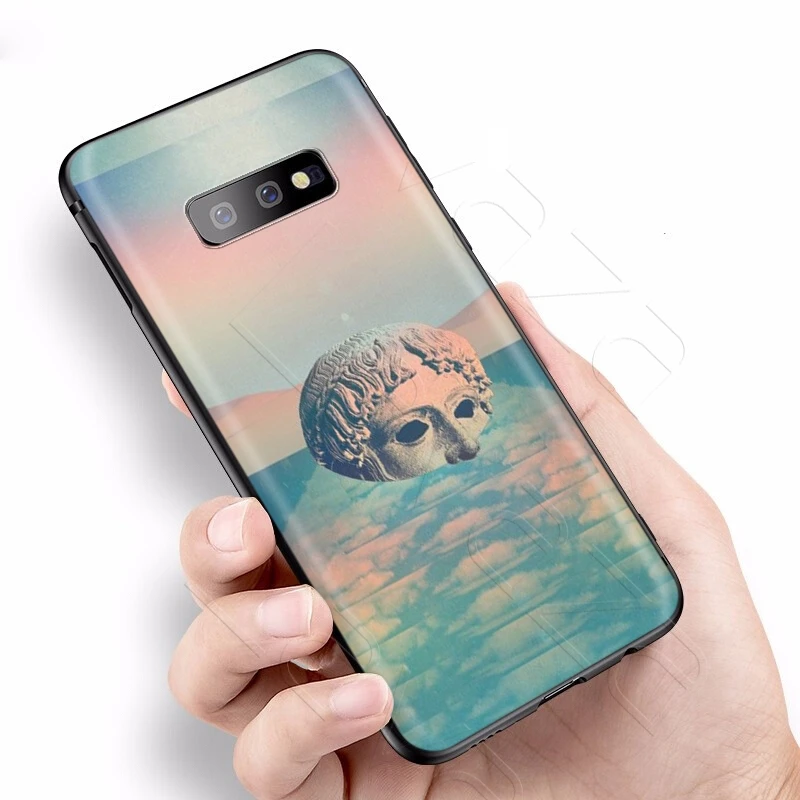 Lavaza Медуза парным глюк искусства чехол для Samsung Галактики S6 S7 край J6 S8 S9 S10 плюс A3 A5