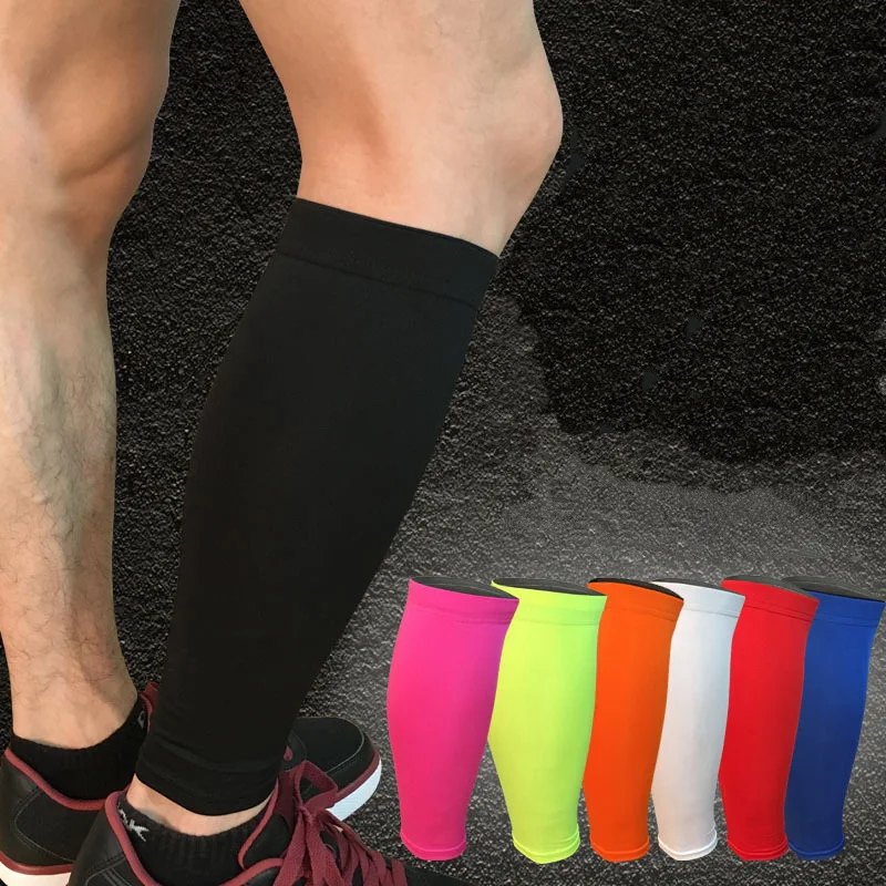 1 Pair Cycling Leg Warmers Basketball Calf Compression Sleeves Fitness Gym Running Sports pantorrillera compresion | Спорт и