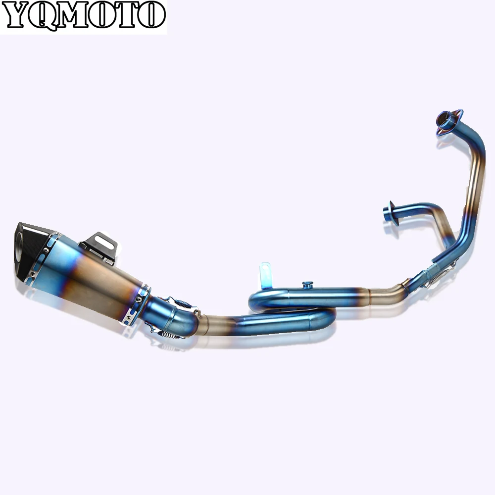 YZF R3 мотоцикл глушитель полной выхлопной Системы трубы Mid для YAMAHA YZFR3 2014 2015