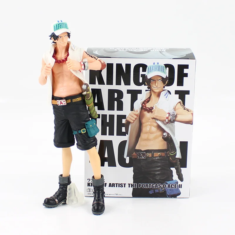25 см аниме King художника Portgas D Ace модель игрушки ПВХ статуэтки экшн коллекционные