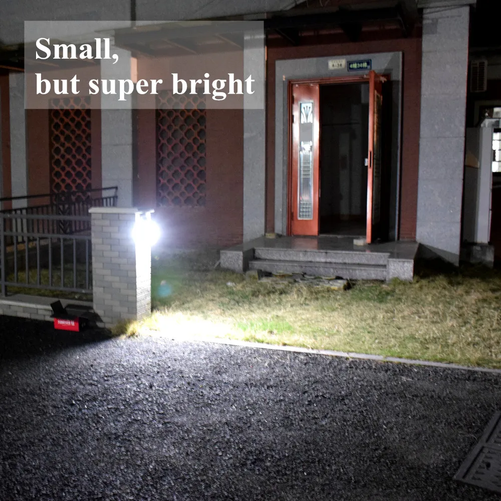 

Outdoor Wireless Solar LED Porch Light With Radar Motion Sensor 25LED Bulbs Bright Wall Lamp For Garden Lighting Solar Power