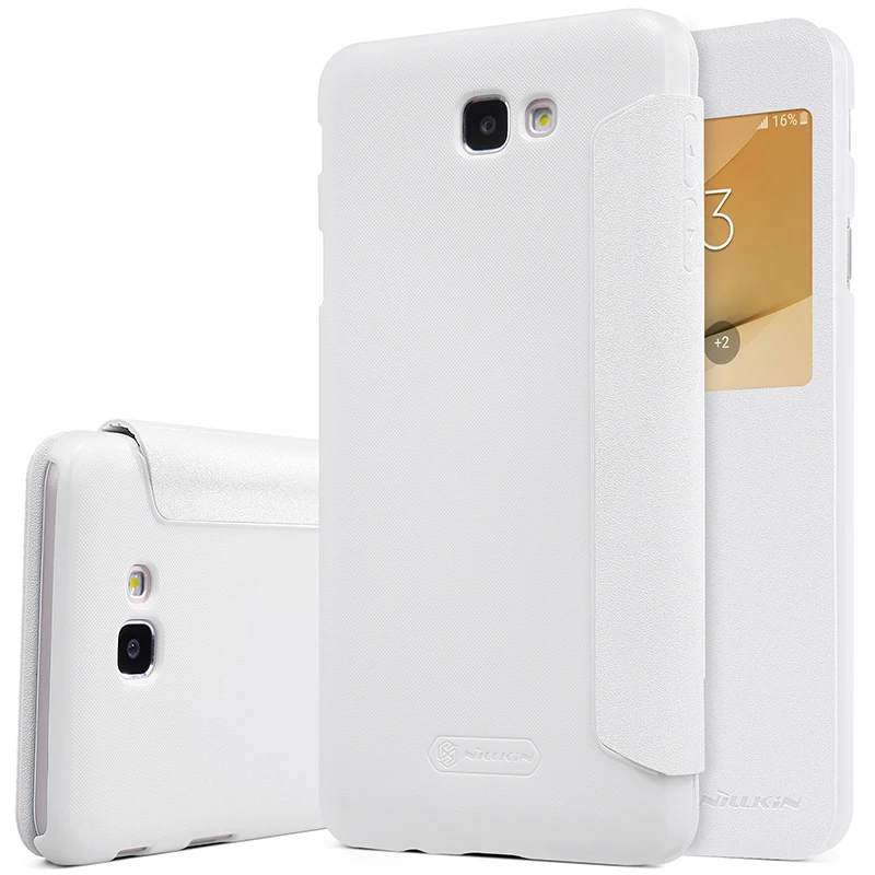 Кожаный чехол Nillkin для Samsung galaxy j5 prime On5 2016 блестящий prime/on5 | Мобильные телефоны и