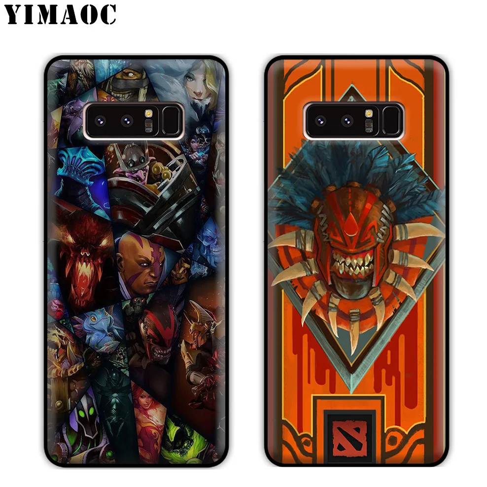 YIMAOC Dota 2 игры мягкий силиконовый чехол для телефона samsung Galaxy Note 10 плюс 9 8 A9 A8 A6 2018 A5 A3