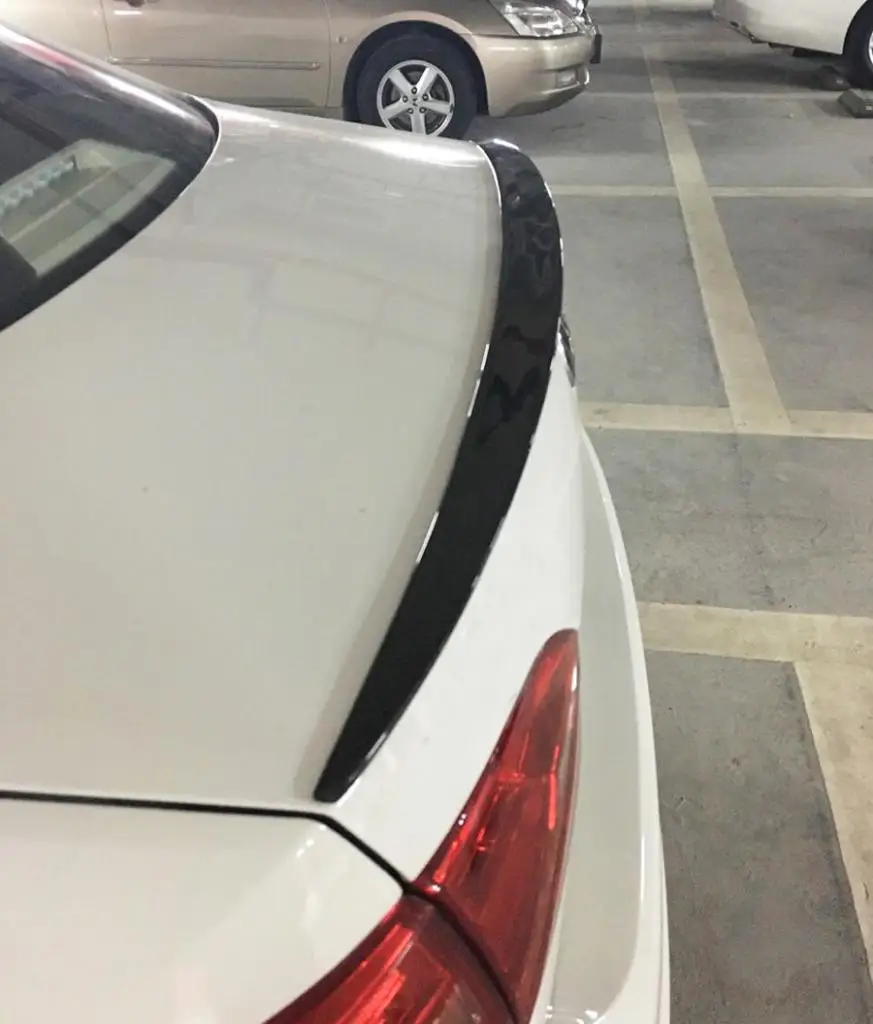 Спойлер заднего багажника из углеродного волокна для Volkswagen VW Jetta Sedan 4 двери GLI TDI SEL SE 2012 2013
