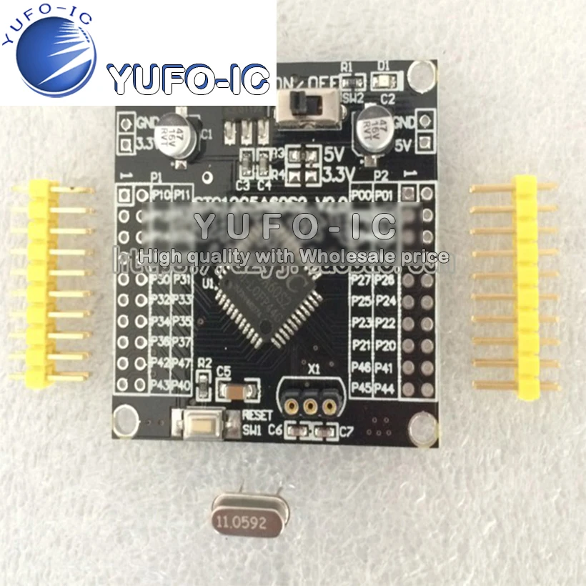 YS 62 STC12C5A60S2 маленькая основная плата умный автомобиль микроконтроллер 51 1 chip
