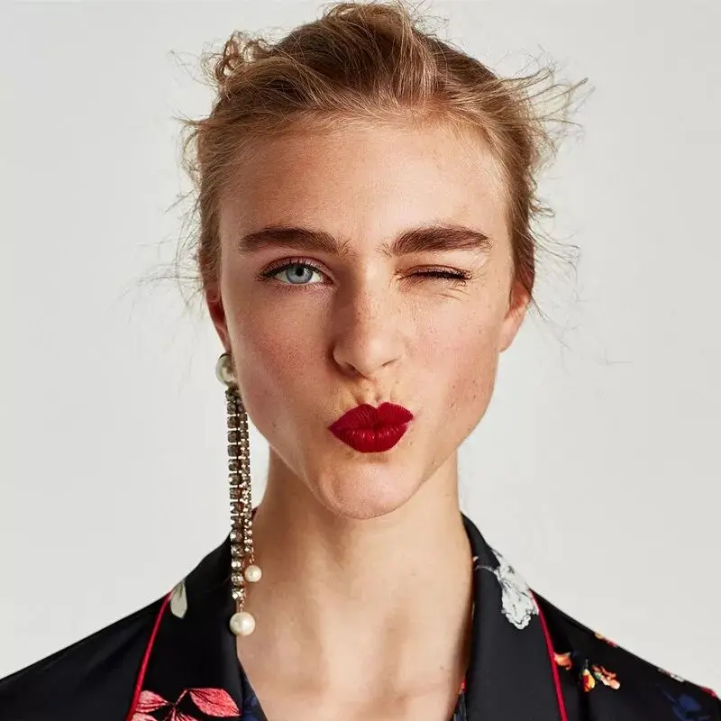 GEREIT 2018 Блестящий Кристалл Rhinestone бисером Длинные серьги падение корейский