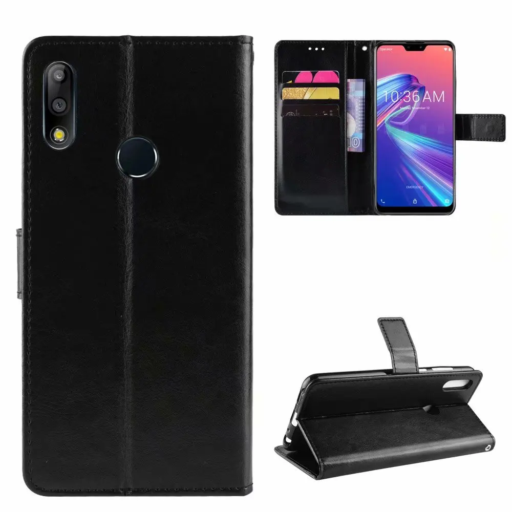 Zenfone Max Pro (M2) ZB631KL Чехол Премиум кожаный бумажник флип чехол для ASUS ZenFone M2 ZB633KL