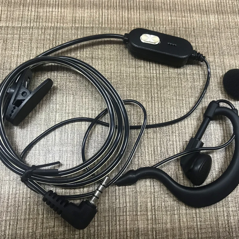 Baofeng 100% оригинальная аутентичная BF T1 портативная рация гарнитура Y Plug PTT Air для