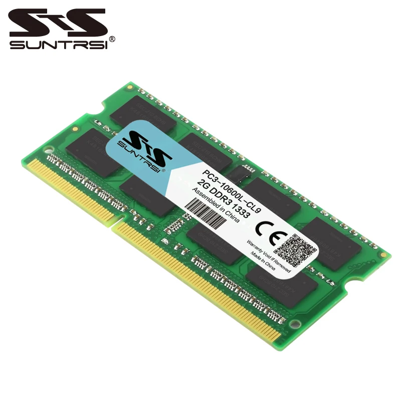 Suntrsi ddr3 2 Гб без ECC ram 1333 МГц или 1600 МГц оригинальная память для ноутбука