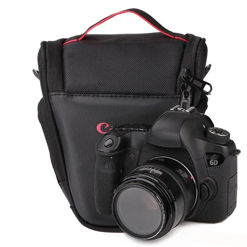 Треугольная сумка для камеры Canon NIKON SONY DSLR 1300D 1200D 1100D 750D 600D 650D 550D 60D 70D SX50 SX60 SX30 T5i T6i