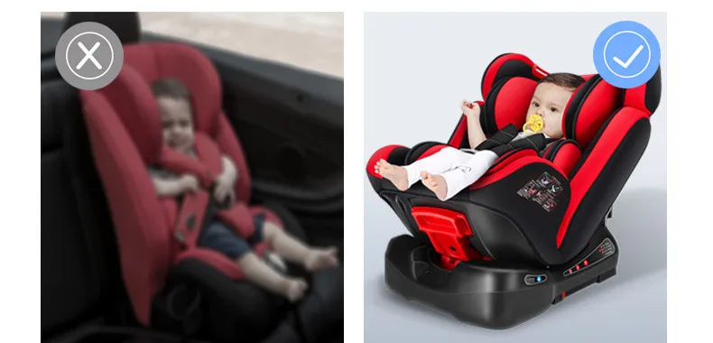 Автомобильные детские безопасные сиденья CARMIND для детей от 0 до 12 лет ISOFIX жесткий интерфейс может сидеть и лежать Регулируемый 165 градусов