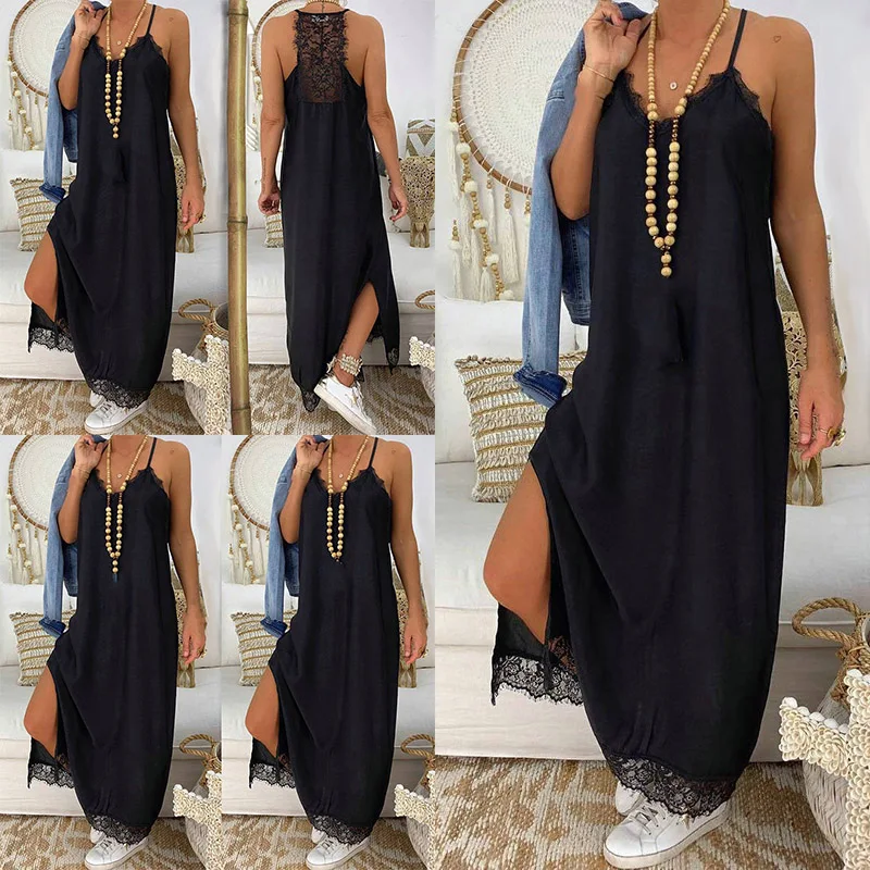 Женское платье женское Коктейльное Летнее с v образным вырезом Бохо модное