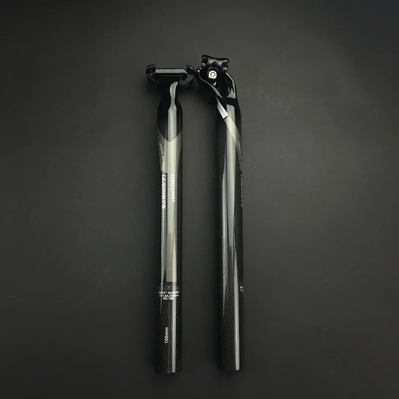 Углерода &amp сплав офсетная печать подседельный штырь для горного велосипеда