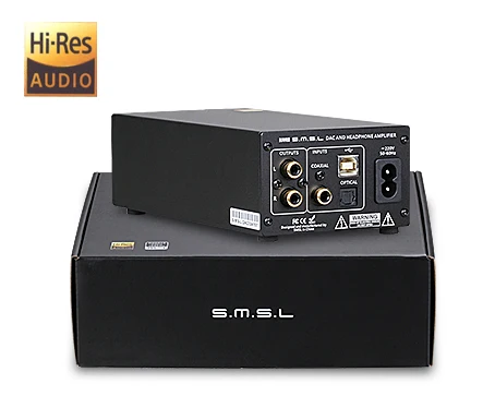 S.M.S.L SMSL M7 2XAGK4452 32BIT/768 кГц DSD512 Hi Fi USB аудио ЦАП + усилитель для наушников|Усилители