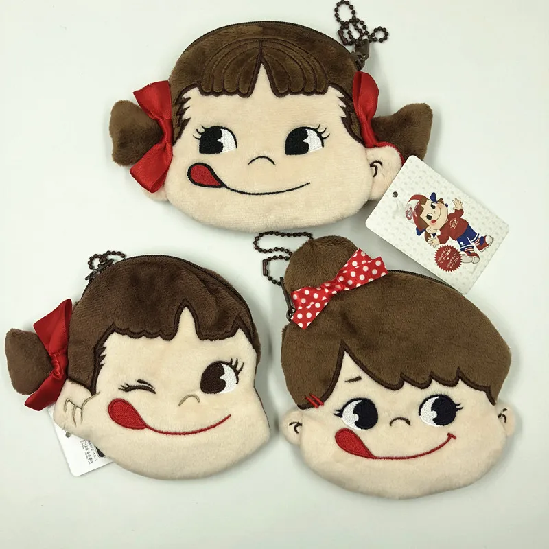 Японский кошелек Fujiya Peko Girl Poko для монет мальчиков унисекс многофункциональная