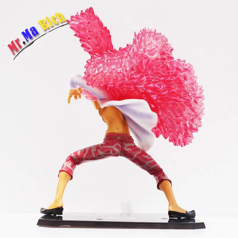 Аниме One Piece Shichibukai Donquixote Doflamingo Battle Ver .. ПВХ фигурка Facile Da Raccogliere E Stile Freddo 8&quot |