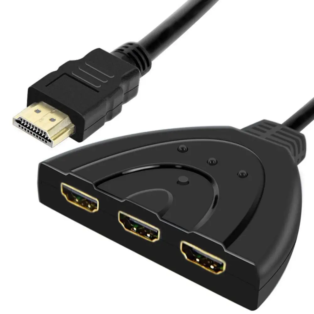 Hd ТВ адаптер 3 порта Hdmi мульти дисплей Авто Переключатель концентратор 4K сплиттер