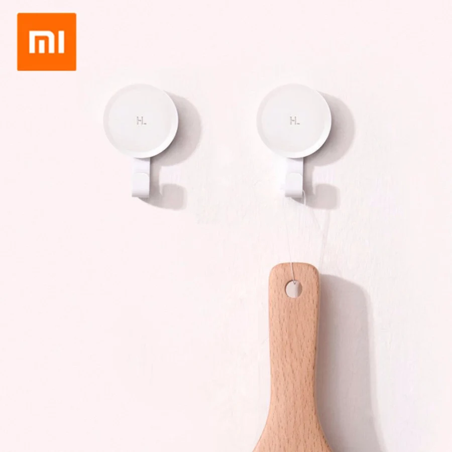 Xiaomi Mijia маленькие клейкие крючки 3 кг Макс нагрузка на стены Крючки сильная Ванная