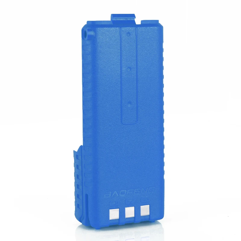 Baofeng UV 5R синяя рация Батарея Расширенная 3800mAh 7 4 V литий ионная аккумуляторная