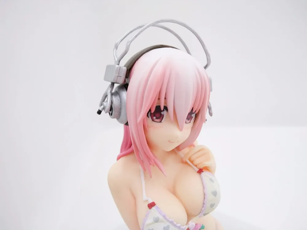 Супер Sonico Рождественский костюм бикини волнистая девочка 13 см ПВХ фигурка
