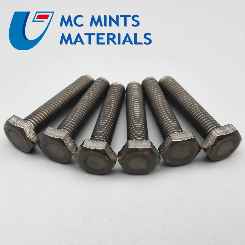 Титановый болт M10 x10 15 20 25 30 35 40 45 50 55 60 65 70 80 90 100 мм Ti шестигранный класса 2 титановый
