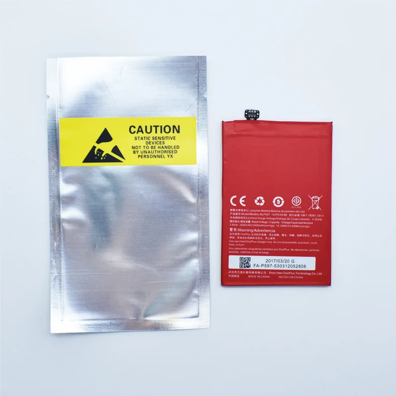 Original Hekiy BLP597 Batter For Oneplus 2 Two One Plus Li-ion Battery High Capacity 3300mAh Replacement Mobile Phone | Мобильные