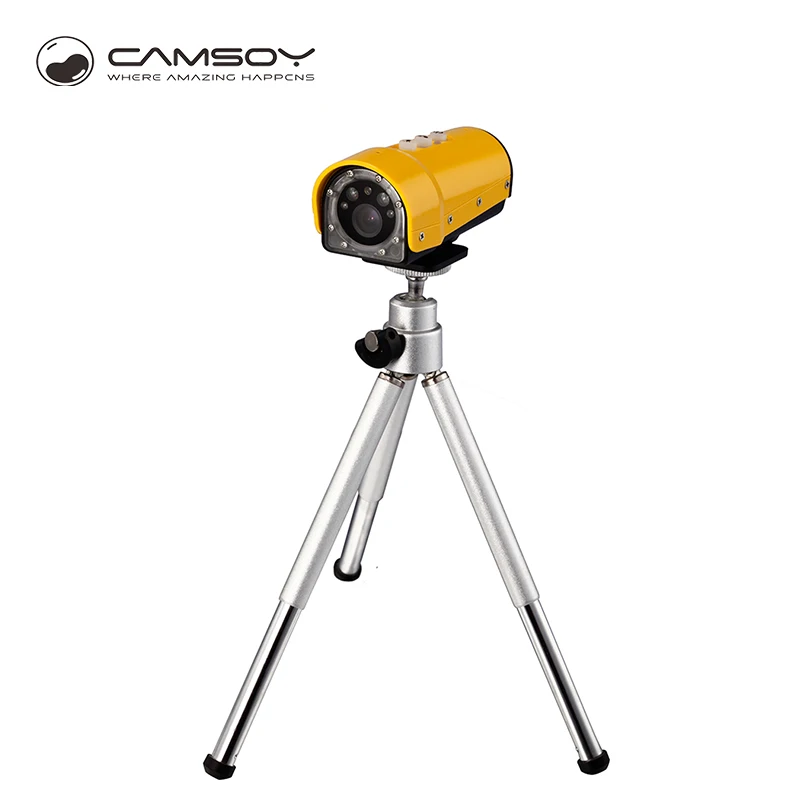 Camsoy Спорт DV водонепроницаемый мини Камера FULL HD 1080 P велосипедный шлем Мини DVR CAM CMOS