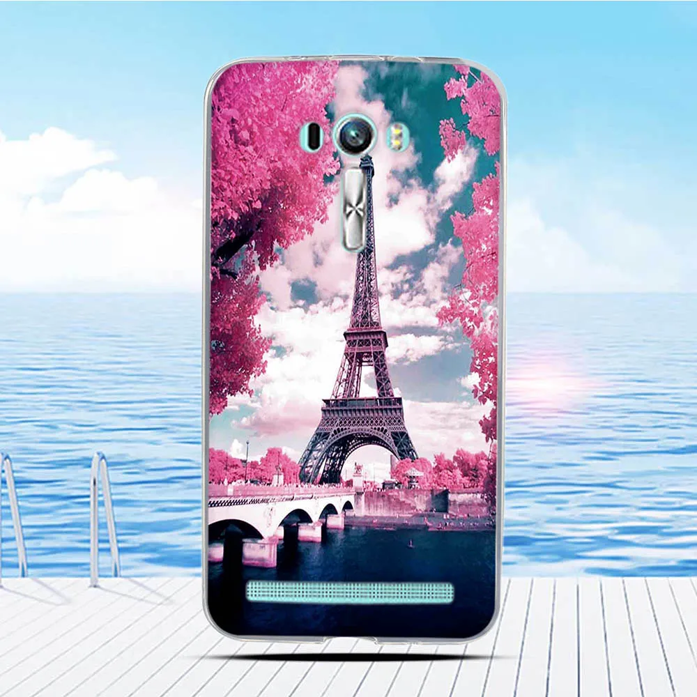 Для Asus ZenFone 2 Laser ZE550KL 5 &quot чехол с 3D рельефным рисунком задняя крышка из мягкого