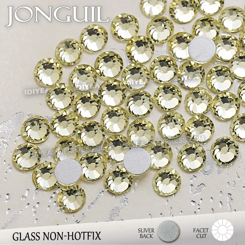 Jonguil SS3-SS30 для дизайна ногтей Стразы с блестками на плоской подошве кристаллами