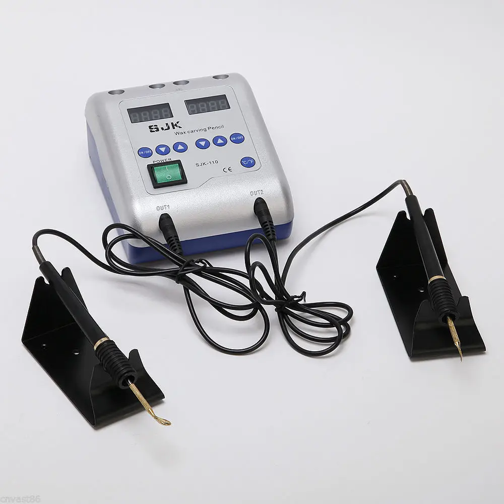 Dental Lab Equipment Digital Electric Wax Carver Knife Double Carving Pen Pencil / 6 Tips 2 for Jewelry 220V | Красота и здоровье