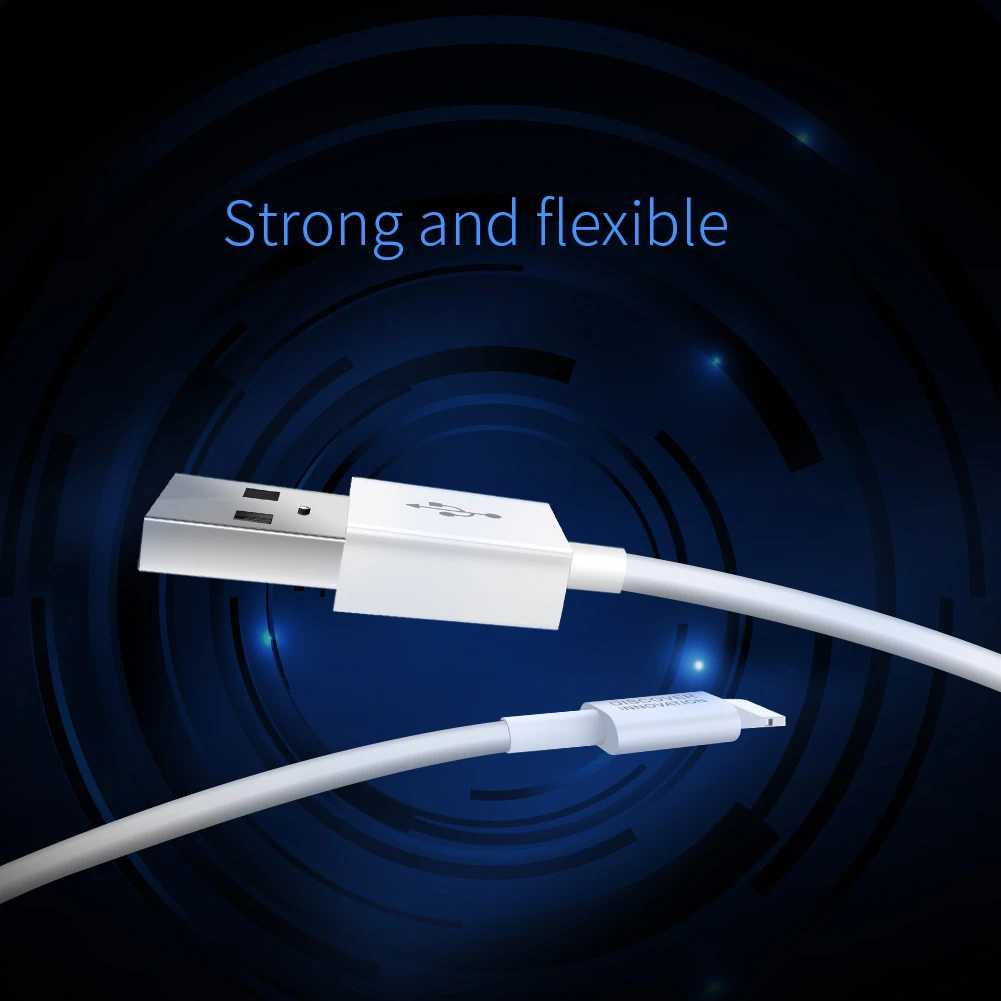 Nillkin Lighting Cable 2A USB кабель для быстрой зарядки Apple iPhone X 8 Plus 7 и планшета Android зарядный