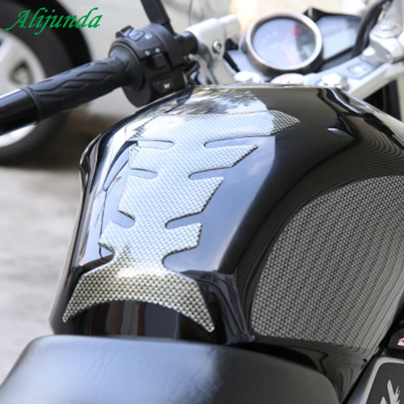 1 шт. наклейка для защиты мотоцикла от царапин на резиновом топливном