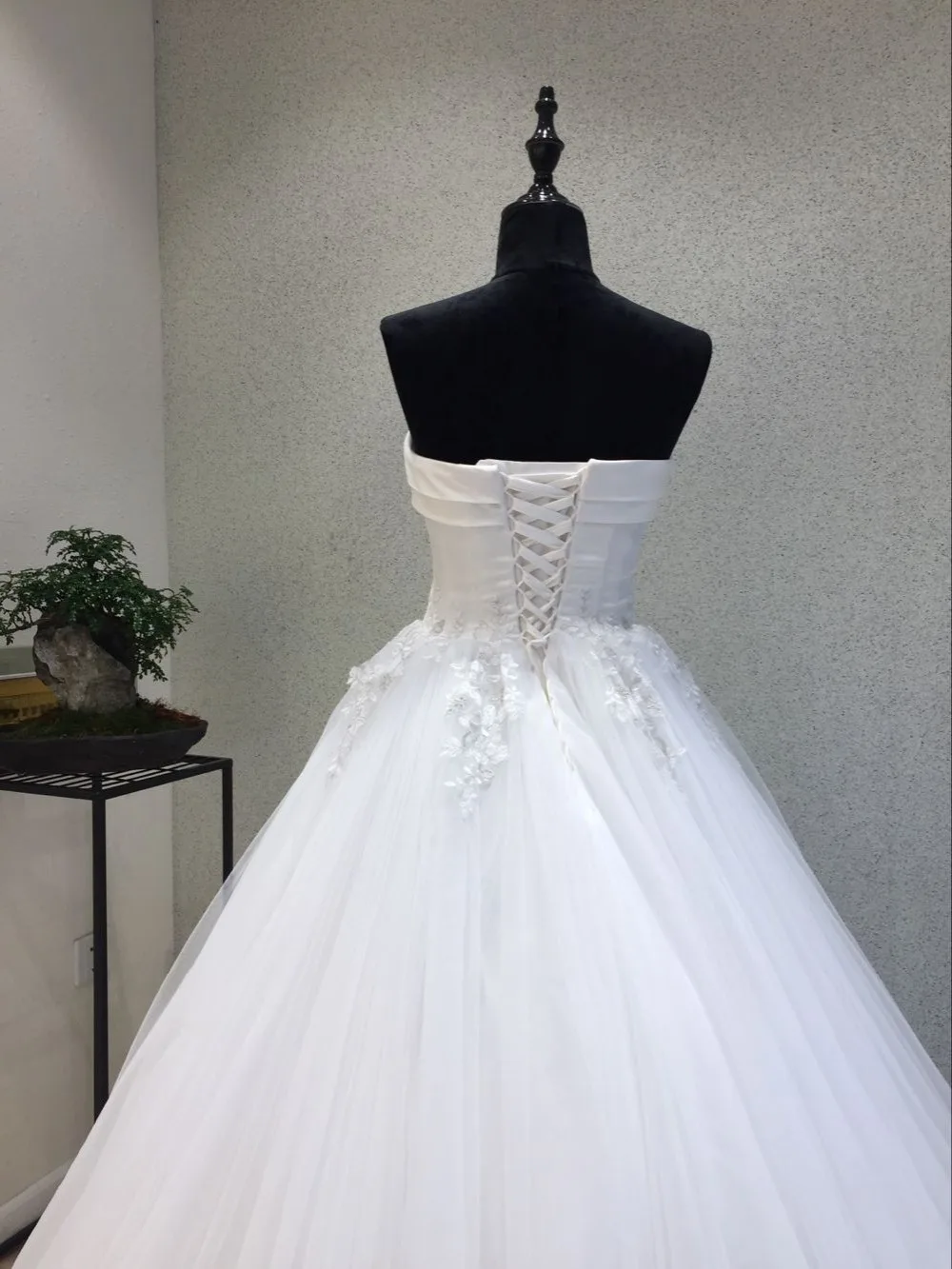 Vestido Noiva новые элегантные длинные свадебное платье 2018 без бретелек с плеча