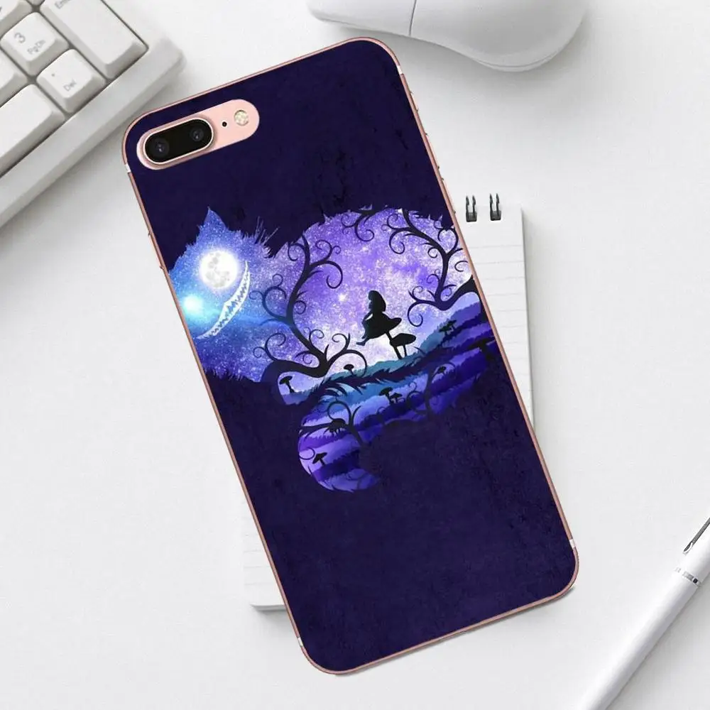 Qdowpz TPU Custom Design For iPhone 4 4S 5 5C SE 6 6S 7 8 Plus X XS Max XR Galaxy A3 A5 J1 J3 J5 J7 2017 We Are All Mad Here | Мобильные