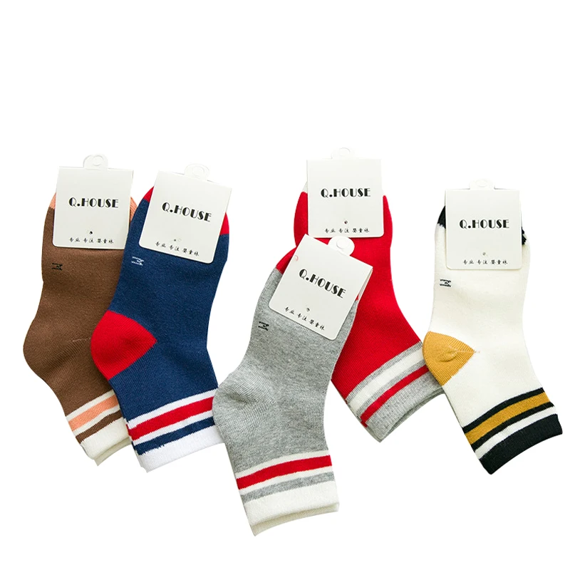 5 парт/Лот детские носки Осень зима 2016 хлопковые с мультяшным рисунком для