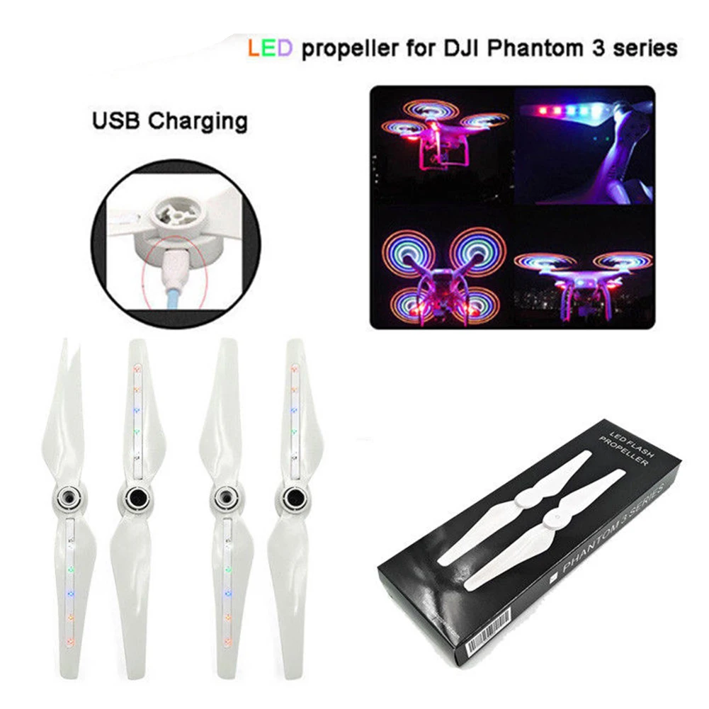 Новый Воздушный Пропеллер для Phantom 3 профессиональный светодиодный фонарик