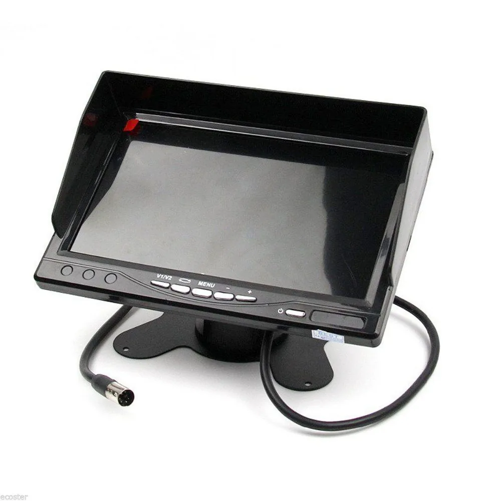 10PCS 300FT Built-in Wireless Truck Parking System+7 inch HD LCD TFT Rear View Monitor Kit Night Vision Surveillance | Автомобили и