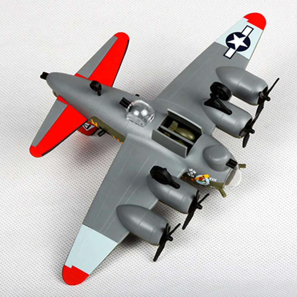 OHS Meng mPLANE001 Q Versin B17G летающая крепость бомбардировщик в сборе модель ВВС