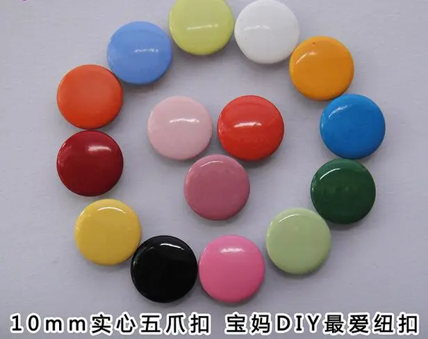 

Бесплатная доставка, 2 компл./лот, 1 см, одноцветная, с пятью пуговицами, высококачественная одежда ha, цветные пуговицы, одежда для альпинизма, скрытая Блокировка