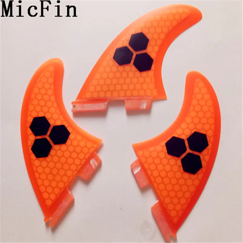 Micfin FCS 2 Стекловолоконные соты среднего размера s ласты для серфинга pranchas de surf quilhas FCS II плавники для серфинга