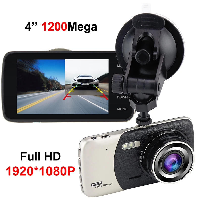 Видеорегистратор для автомобиля dvr камера заднего вида Full HD 1080 P 4 ''экран g