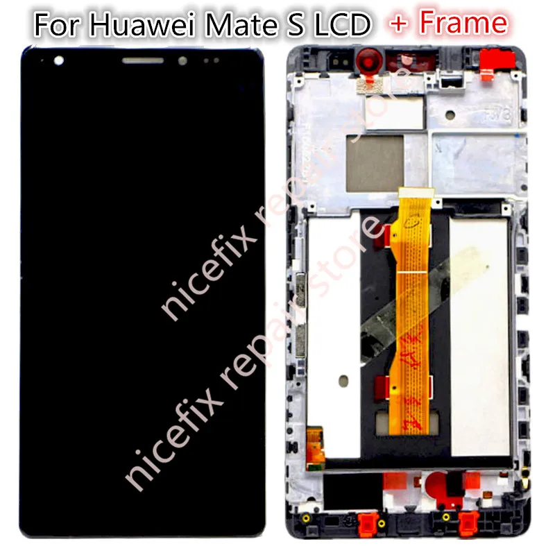 5.5For Huawei Mate S LCD Display Touch Screen Digitizer Assembly With Frame CRR-UL00 CRR-UL20 Replacement For huawei mate lcd | Мобильные