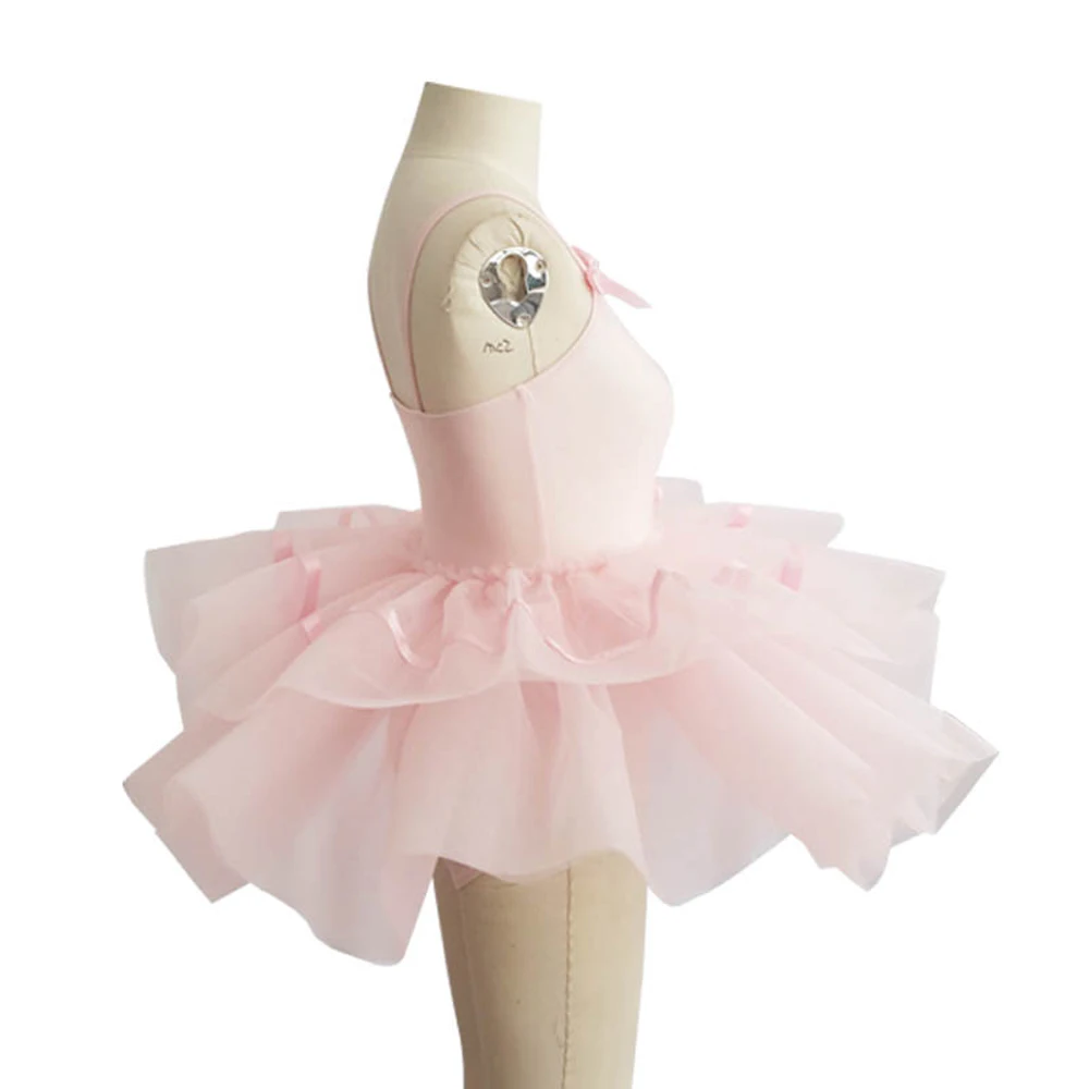 Adult Swan Lake Ballet Costume Women Professional Tutu Leotard Dancewear Girls Stage Show Danse Pink Dancing Clothing | Тематическая