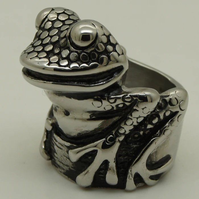 Мужчины/Мальчик Тяжелая яркая лягушка Рокки Байкерская фотография|Кольца| |